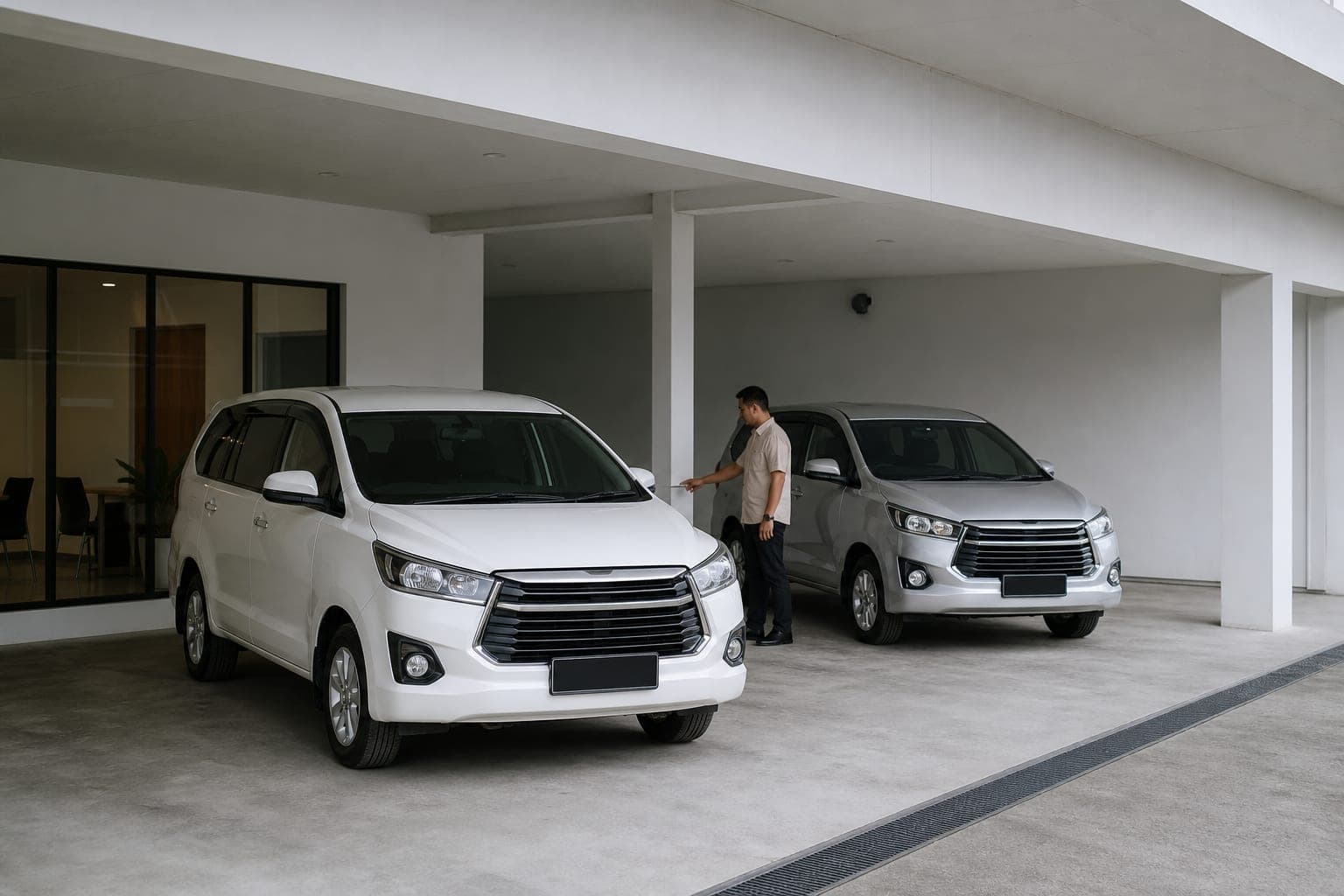 Area operasional Jogja Rental dengan armada siap digunakan